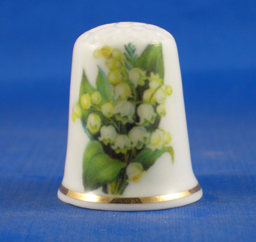 Birchcroft porzellan fingerhut - porzellan,