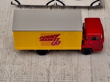 K-1w Wiking 1/87 LKW mit Kofferaufbau Magirus rot/gelb "Penny Markt"