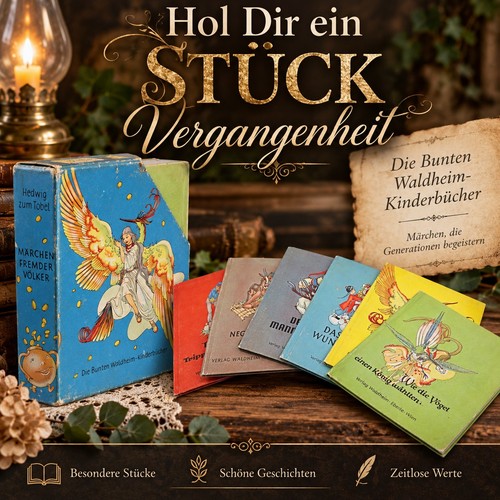 Alte waldheim kinderbücher - 7, waldheim-kinderbücher