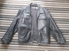 Old schott leather jacket size - old,