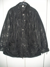 Steppjacke schwarz gemustert Gr.50 !  Neu !!