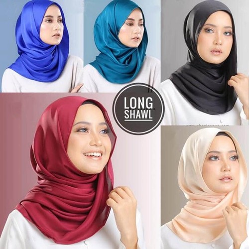 Damen schal seide hijab - damen-schal,