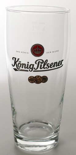 König pilsener bier - bier, glas