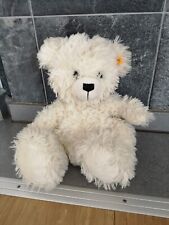 Steiff Teddybär in weiß (Stofftier, Plüschtier, Kunststoffaugen) Sammlerstück