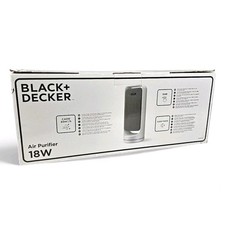 BLACK+DECKER Luftreiniger Air Purifier 18W HEPA Filter Raum Bis 20m²