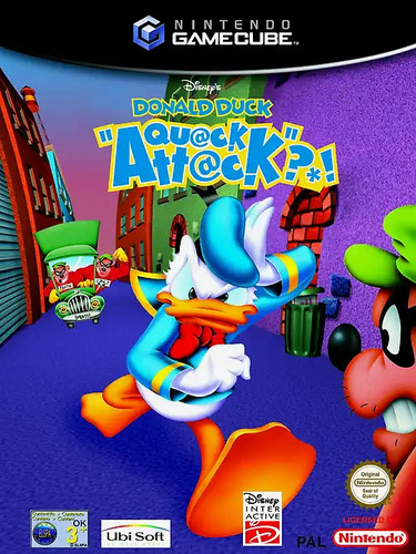 Donald duck quack attack - duck,