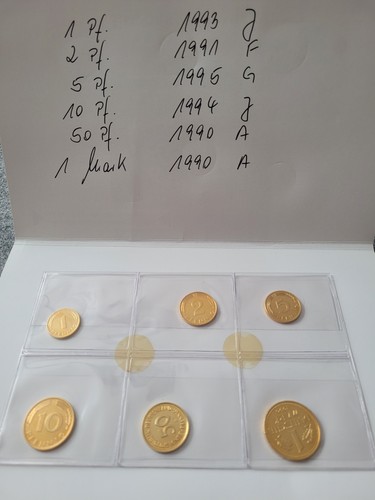 Pfennig bis 24 - 1, 1