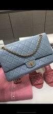 CHANEL Tasche 2.55 Blau Fullset