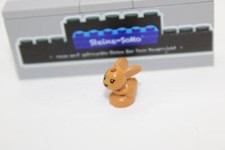 Lego (c) 1x Hase schwarze Nase Nager - braun -  18852pb01 - Tier -