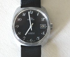 ROYCE Handaufzug Incabloc 17 Jewels - Datumanzeige - Vintage 70er Jahre