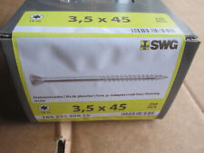 Dielenschrauben Senk-Holzschraube 3.5x45mm T-Profil Stahl verzinkt 250St. / Yreg