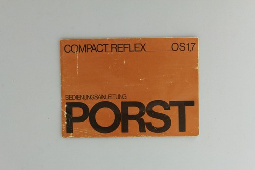 Anleitung manual porst - anleitung,