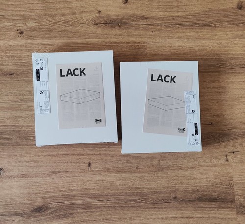 2er set ikea lack wandregal - 2er,