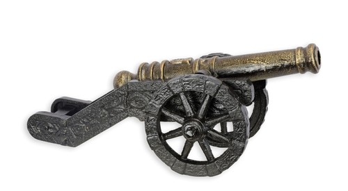 Kanone aus gusseisen replikat - kanone,