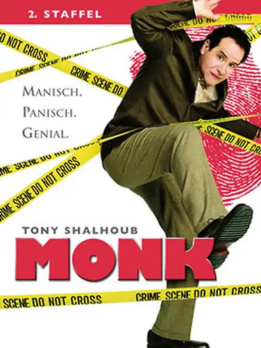 Monk staffel 2 - monk, (4dvd's)