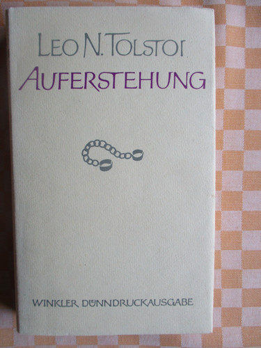 Tolstoi auferstehung roman - tolstoi,
