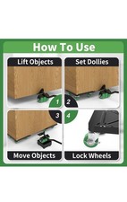 Resistant furniture trolley