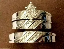 Hochzeit Braut His/Her Trio