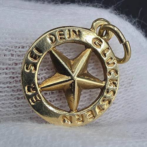 Gold anhänger 585 gelbgold - anhänger,