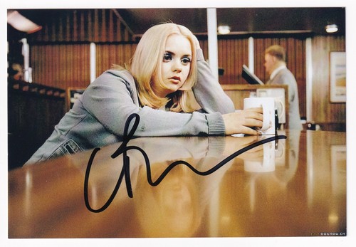 Christina ricci autogramm - ricci,