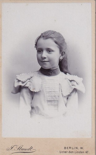 Staudt cdv mädchen berlin - staudt,