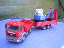 Siku 3920 LKW mit Raupenbagger