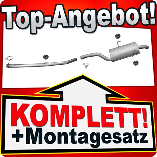 Auspuff für peugeot 807 0 - 807, 2.0