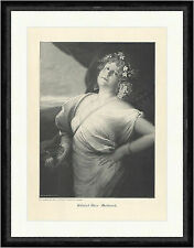 Maitrank Gabriel Max Weinglas Blütenkranz Mädchen Porträt  Faksimile_A 2676