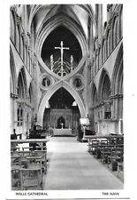 ALTE POSTKARTE: BRUNNENKATHEDRALE ~ DAS SCHIFF Bischofskirche Diözese Liturgie 