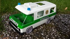 Playmobil Klicky 1977 Neuwertiger Polizeibus Polizeiauto 3253 police car Wohnmob