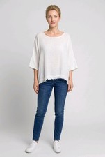 Damen leinen baumwoll bluse - damen,