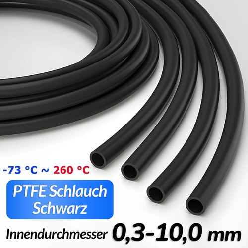Ptfe schwarz schlauch - schwarz,