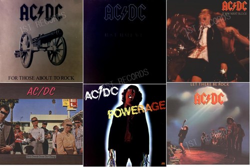 Vinyl lp sammlung - ac/dc,