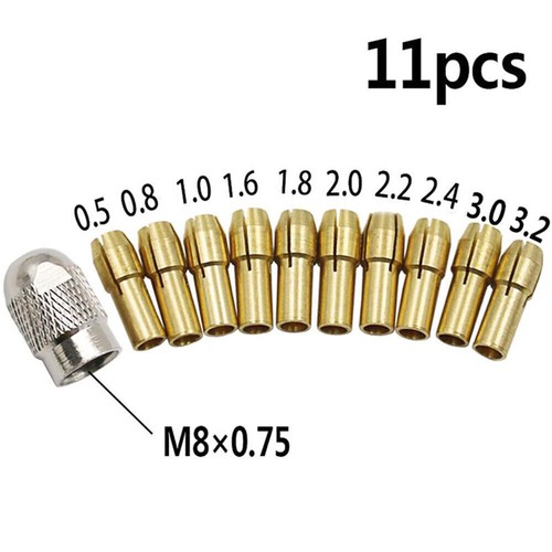 Spannzangen set für dremel - spannzangen,