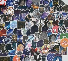 100 Sticker Aufkleber