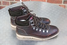 Dickies Stiefel halbhoch dunkel braun Gr.46 Leder Man Boots     -ungetragen-