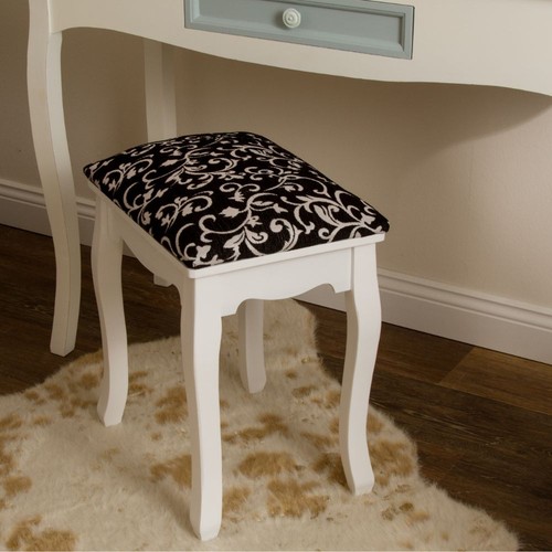Hocker league schwarz barock - schwarz,