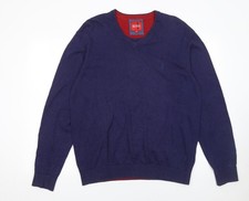 Blauer Pullover Pulli Herren