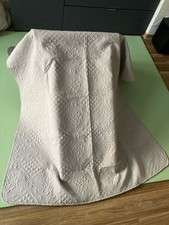 Ibena Tagesdecke Überwurf 100% Polyester silbergrau 137x209 cm