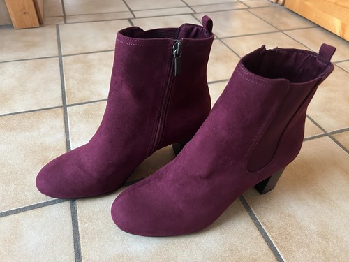 Tamaris stiefeletten rot - stiefeletten,