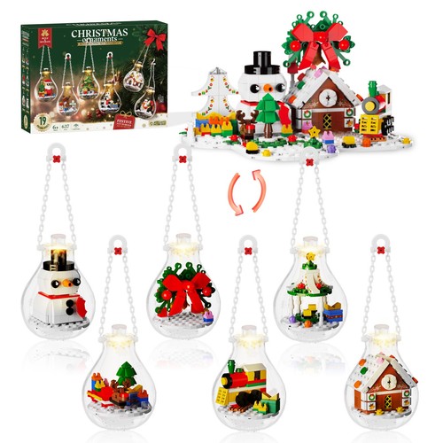 Weihnachtsdeko klemmbausteine - weihnachtsdeko,
