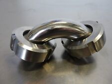 Edelstahl 90° Rohrbogen Schraubbogen DN 25 KM-KM Milchgewinde Milchrohr