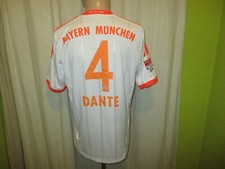 FC Bayern München Original Adidas Auswärts Trikot 2012/13 + Nr.4 Dante Gr.M TOP