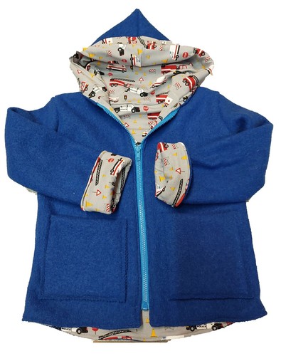 Wollwalkjacke wendejacke - wollwalkjacke,,