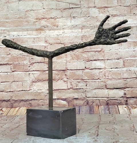 Bronze modernist skulptur - bronze,