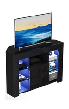 Lowboard eckschrank mit led - lowboard,