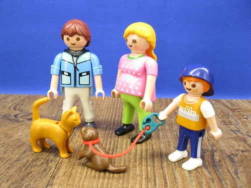 Familie figur mann frau - figur, kind
