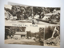 - Gaststätte Wasserfall - Trusetal. Thüringen. Alte Ansichtskarte /