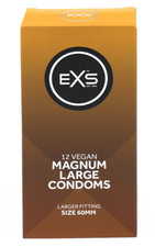 EXS Magnum XL Große Kondome für mehr Komfort und sicheren Schutz VEGAN 12Stk.