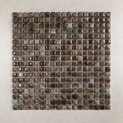Mosaik fliese braun - mosaik,